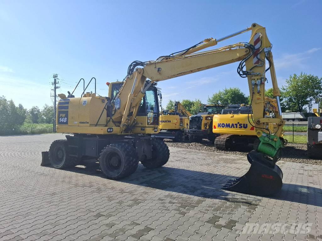 Komatsu PW 148-10 Колёсные экскаваторы