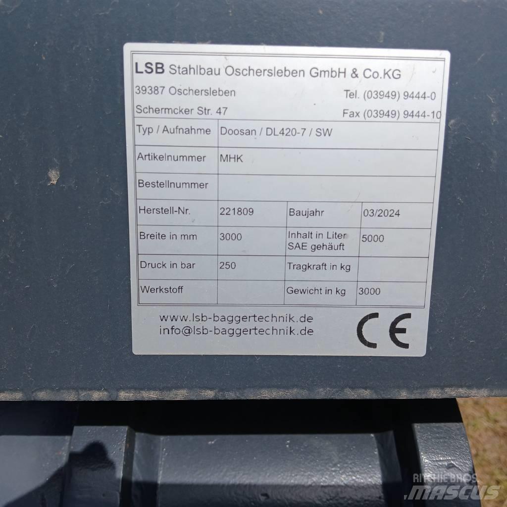 LSB Hochkippschaufel Ковши