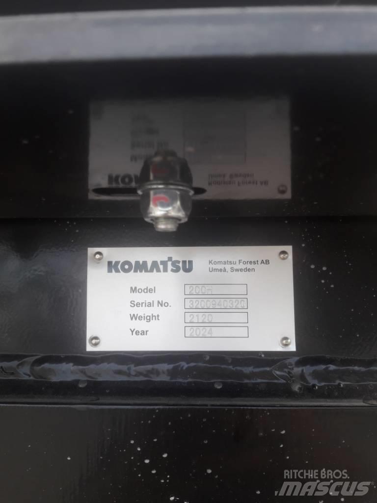 Komatsu 200H Манипуляторы для харвестеров