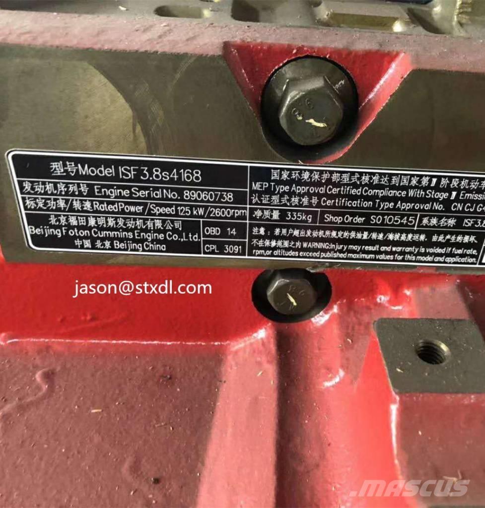 Cummins ISF3.8s4168 Двигатели