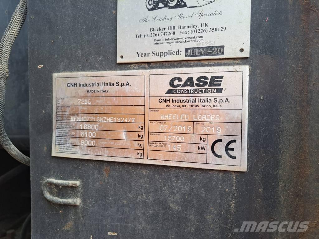 CASE 721 G Фронтальные погрузчики