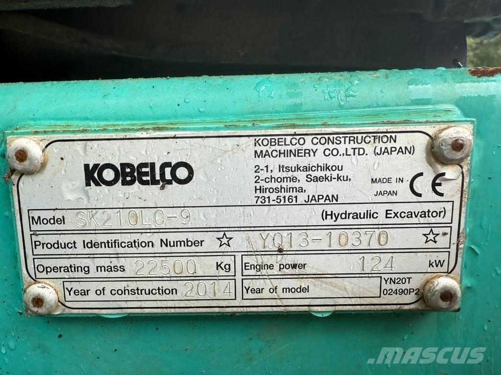 Kobelco SK 210 LC-9 Гусеничные экскаваторы