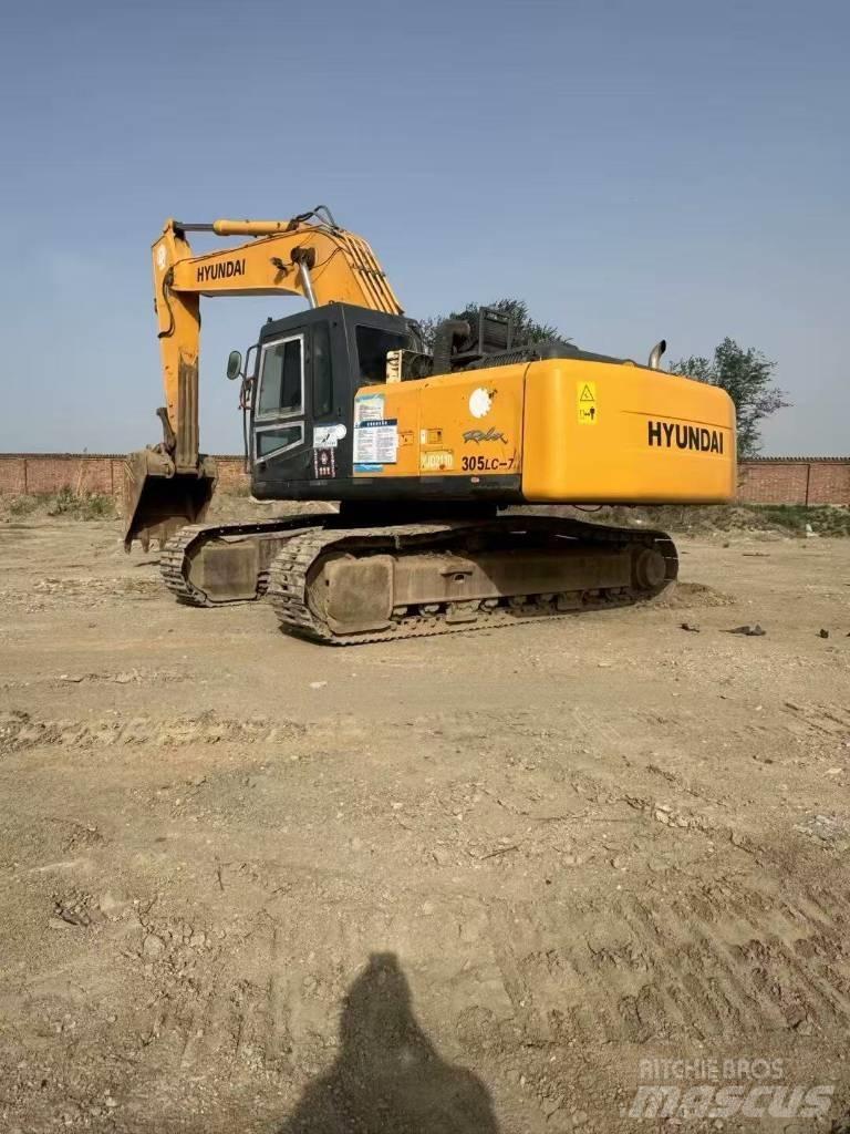 Hyundai R305lc-7 Гусеничные экскаваторы
