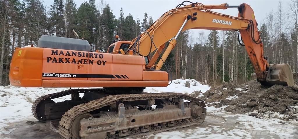 Doosan DX 480 LC Гусеничные экскаваторы