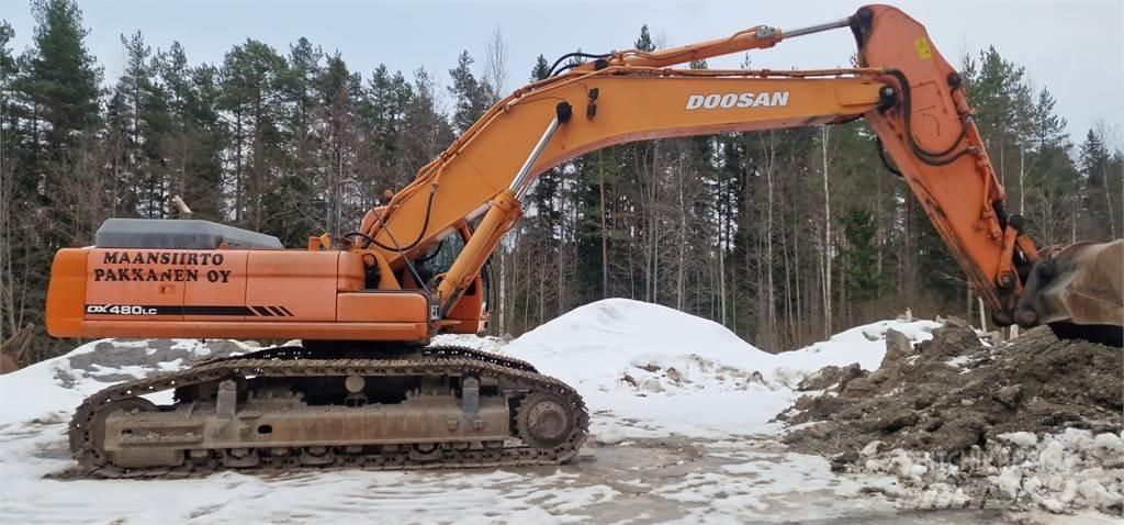 Doosan DX 480 LC Гусеничные экскаваторы