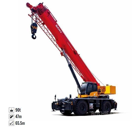 Sany SRE900 / 90 tons Автокраны