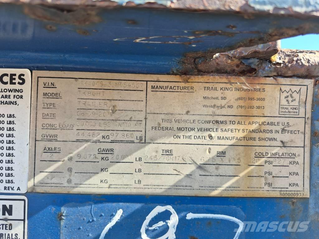 Trail King TK80HT Прочие прицепы