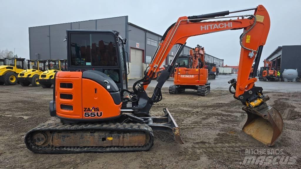 Hitachi ZX55-5A CLR Мини-экскаваторы