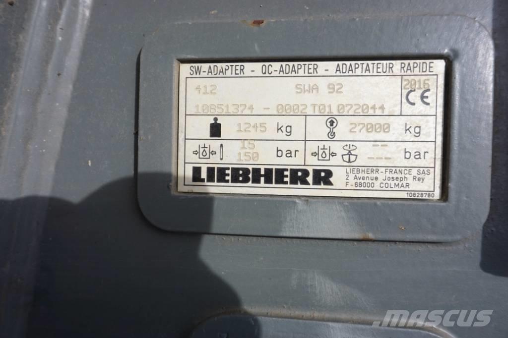 Liebherr SW 92 Квик-каплеры