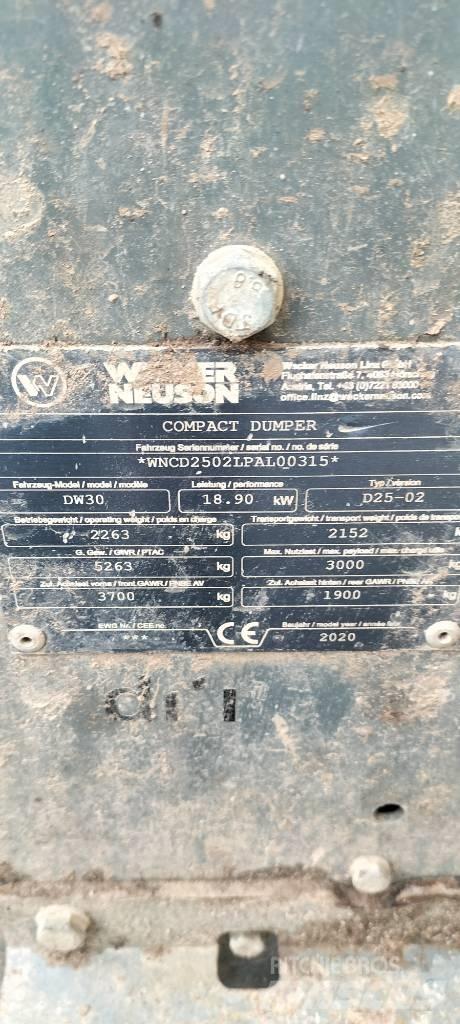 Wacker Neuson DW 30 Шарнирно-сочленённые самосвалы