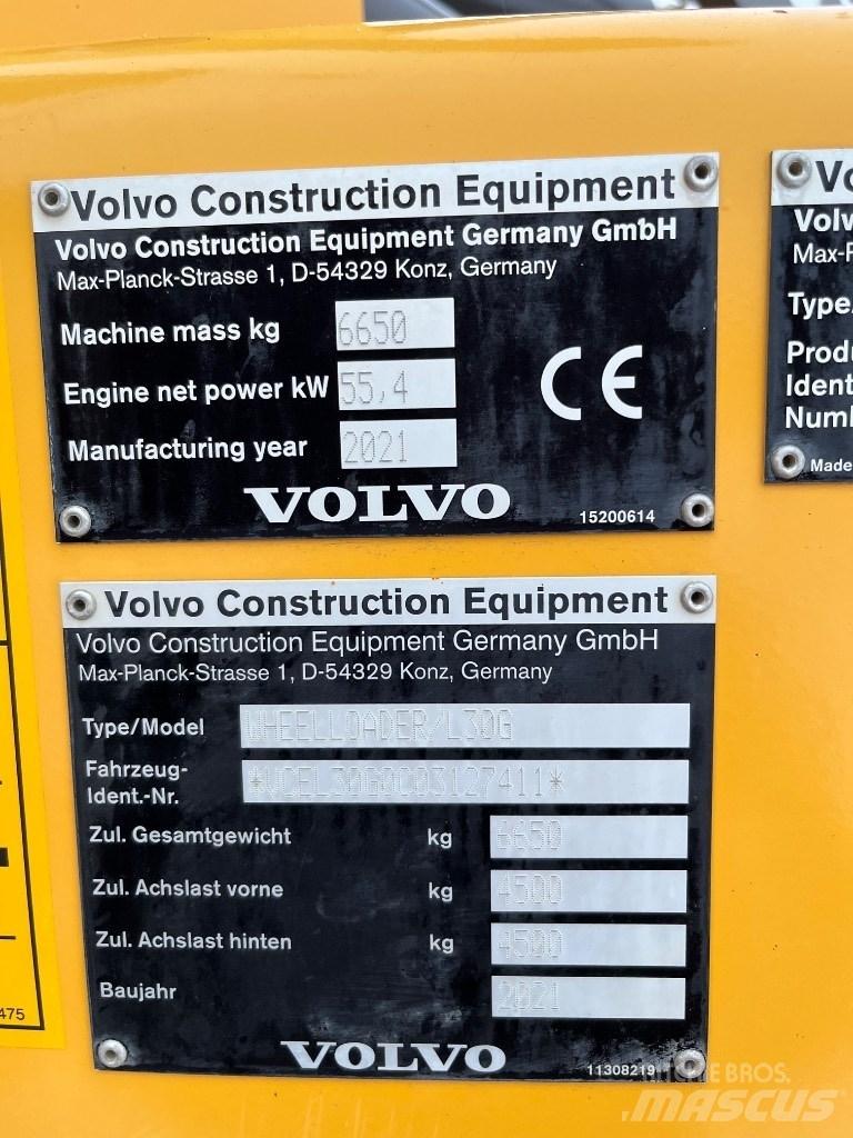 Volvo L 30 G Фронтальные погрузчики