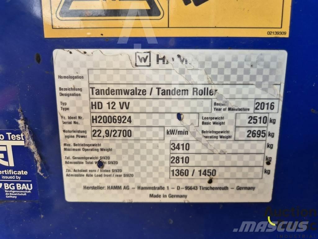 Hamm HD 12 VV Другие дорожные катки