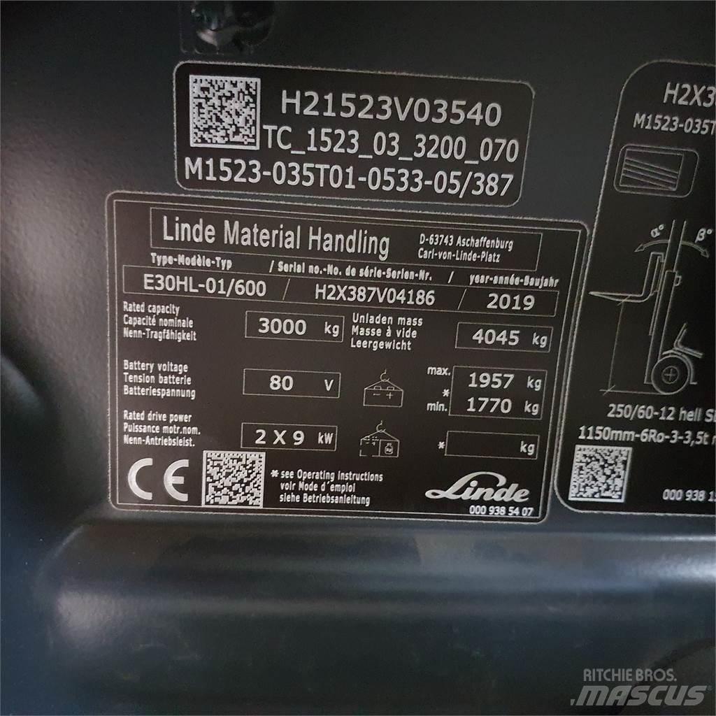 Linde #N/A Электропогрузчики