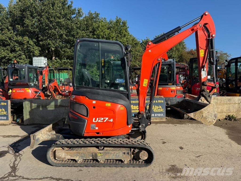 Kubota U 27-4 Мини-экскаваторы