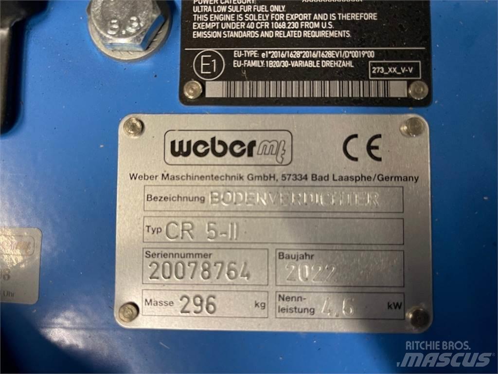 Weber CR5-II Виброплиты и вибротрамбовки