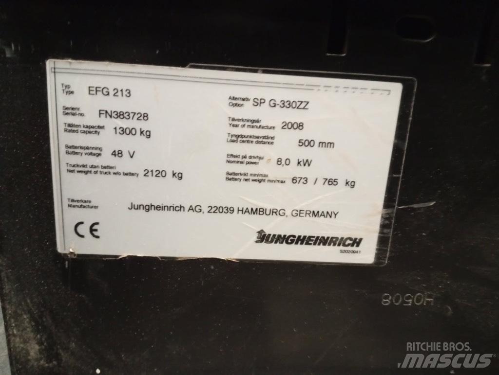 Jungheinrich EFG213 Электропогрузчики