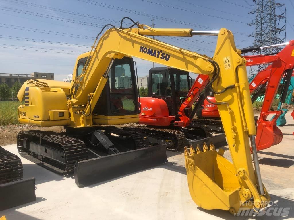Komatsu PC 60 Гусеничные экскаваторы