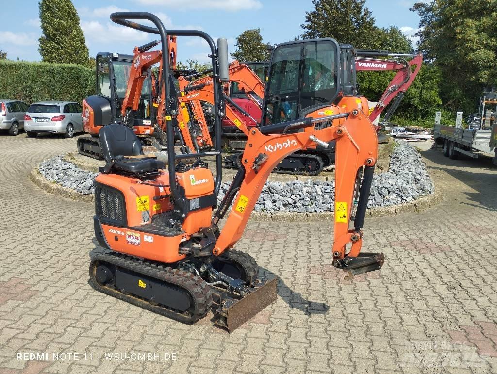Kubota K008-5 Мини-экскаваторы