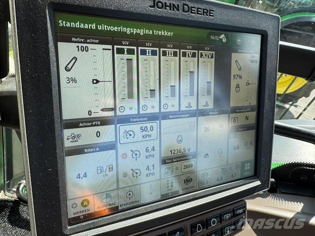John Deere 6R 195 Трактора