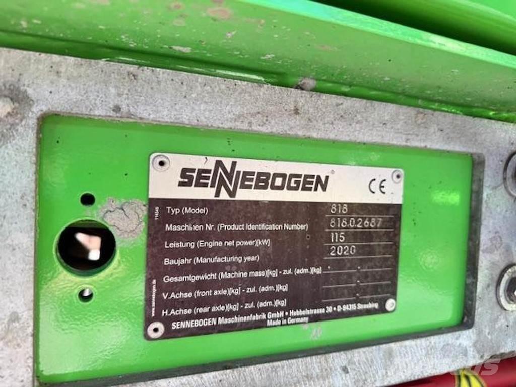 Sennebogen 818 E Перегружатели металлолома/промышленные погрузчики