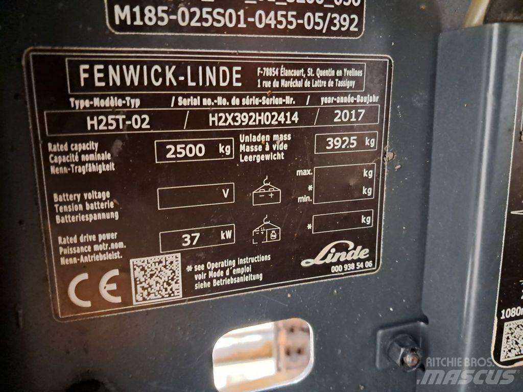 Linde H25T-02 Газовые погрузчики
