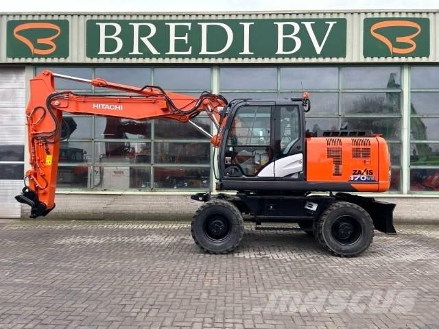 Hitachi ZX 170 W-6 Колёсные экскаваторы