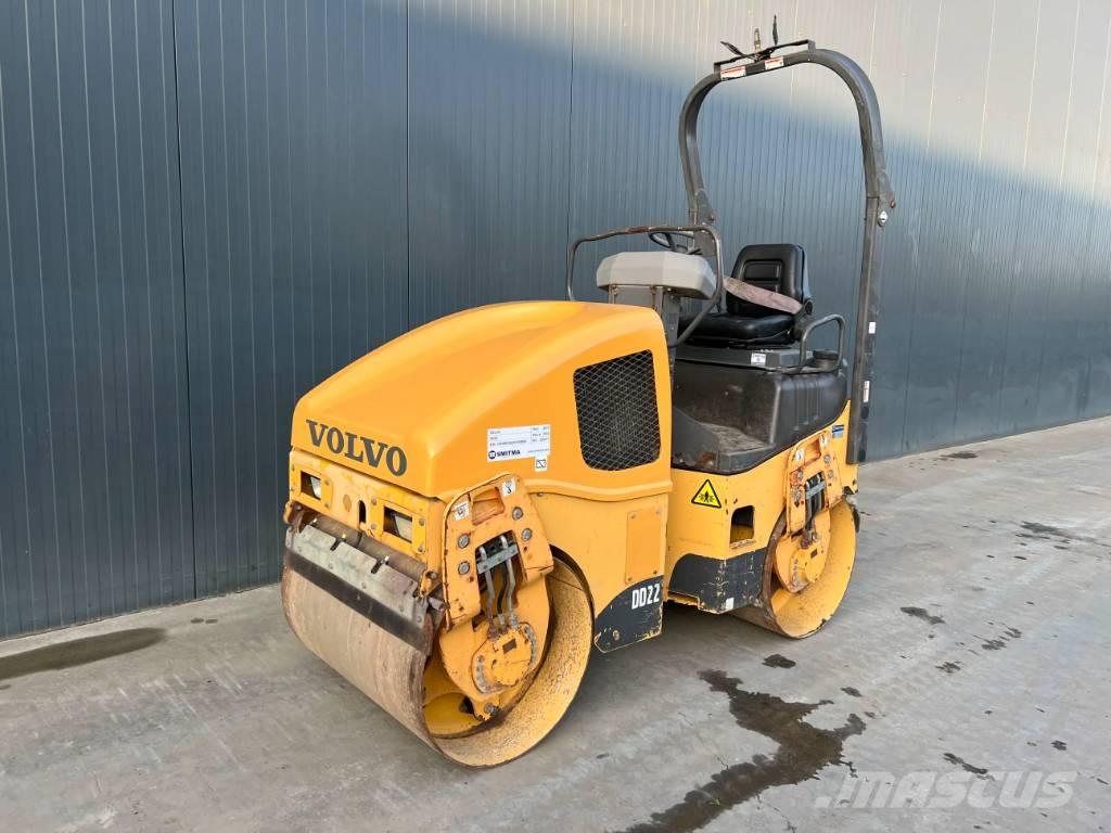 Volvo DD22 Катки тротуарные