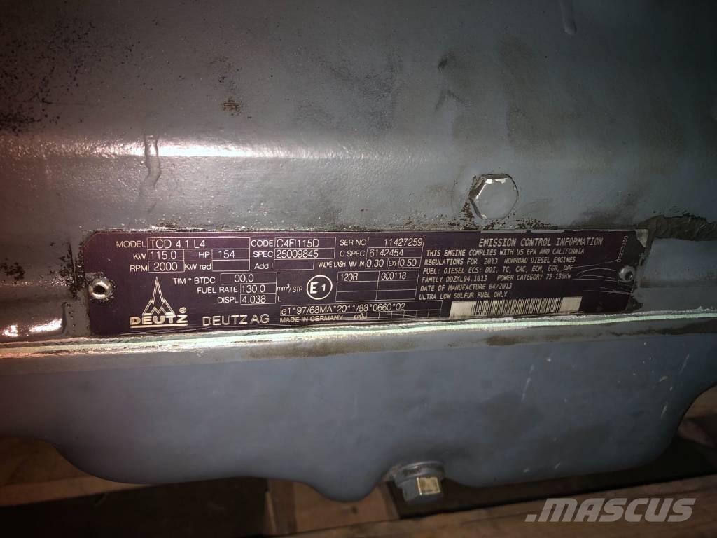 Deutz TCD 4.1 L4 Двигатели