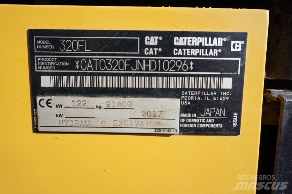 CAT 320 FL Гусеничные экскаваторы