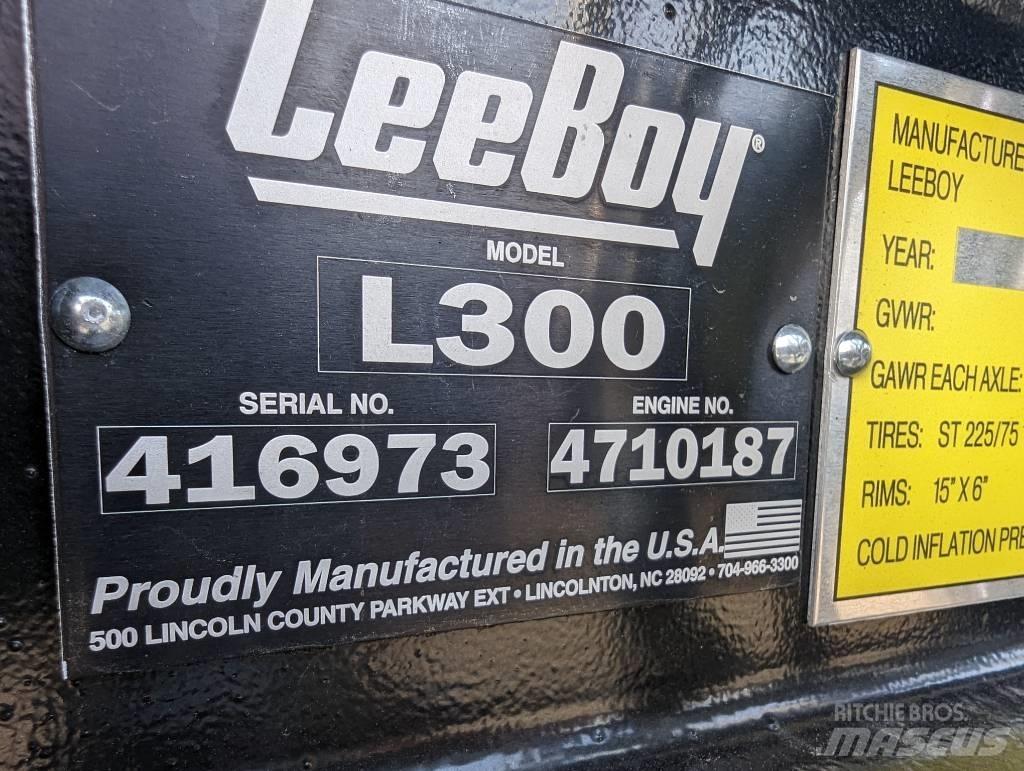 LeeBoy 300T Запчасти для асфальтовой техники
