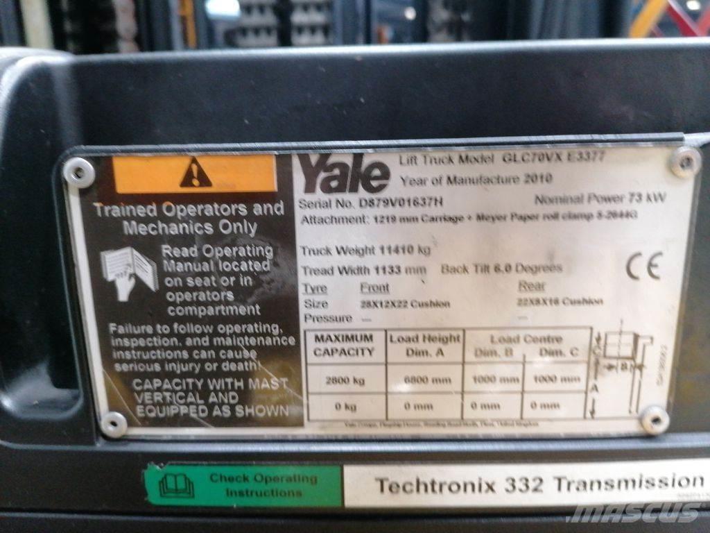Yale VX70 Газовые погрузчики
