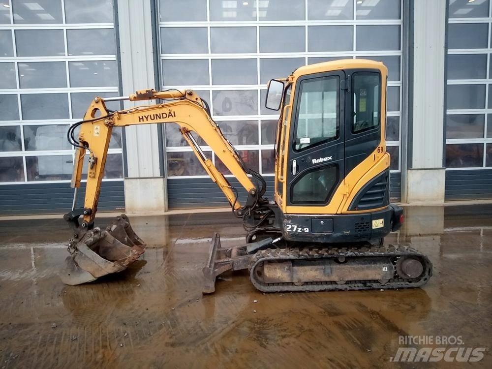 Hyundai Robex 27Z-9 Мини-экскаваторы