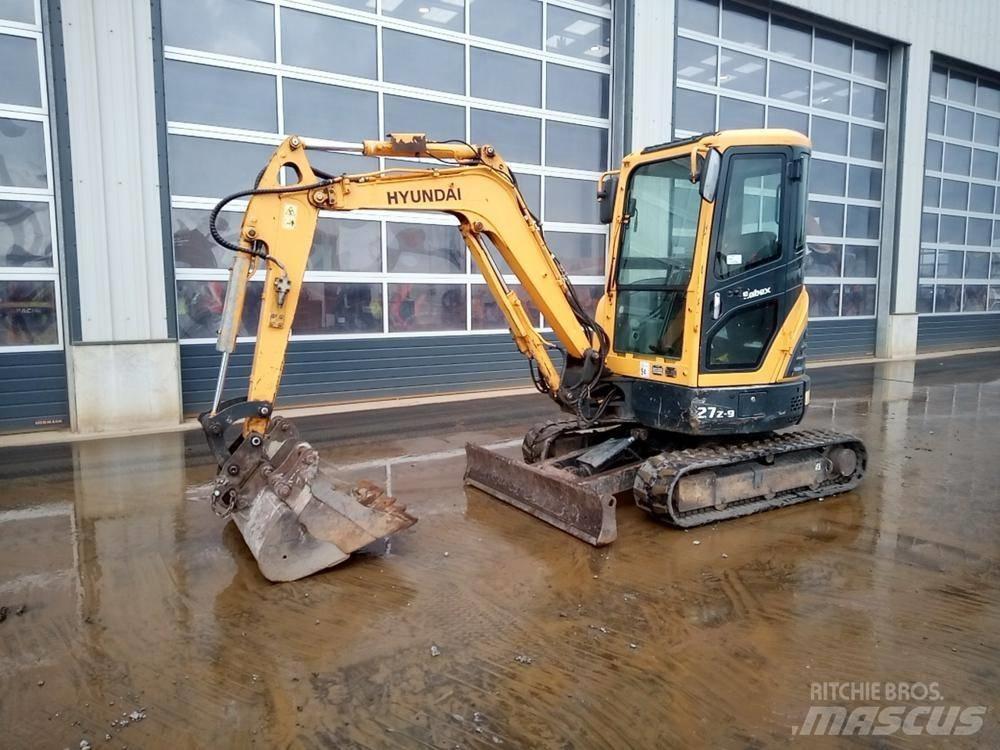 Hyundai Robex 27Z-9 Мини-экскаваторы