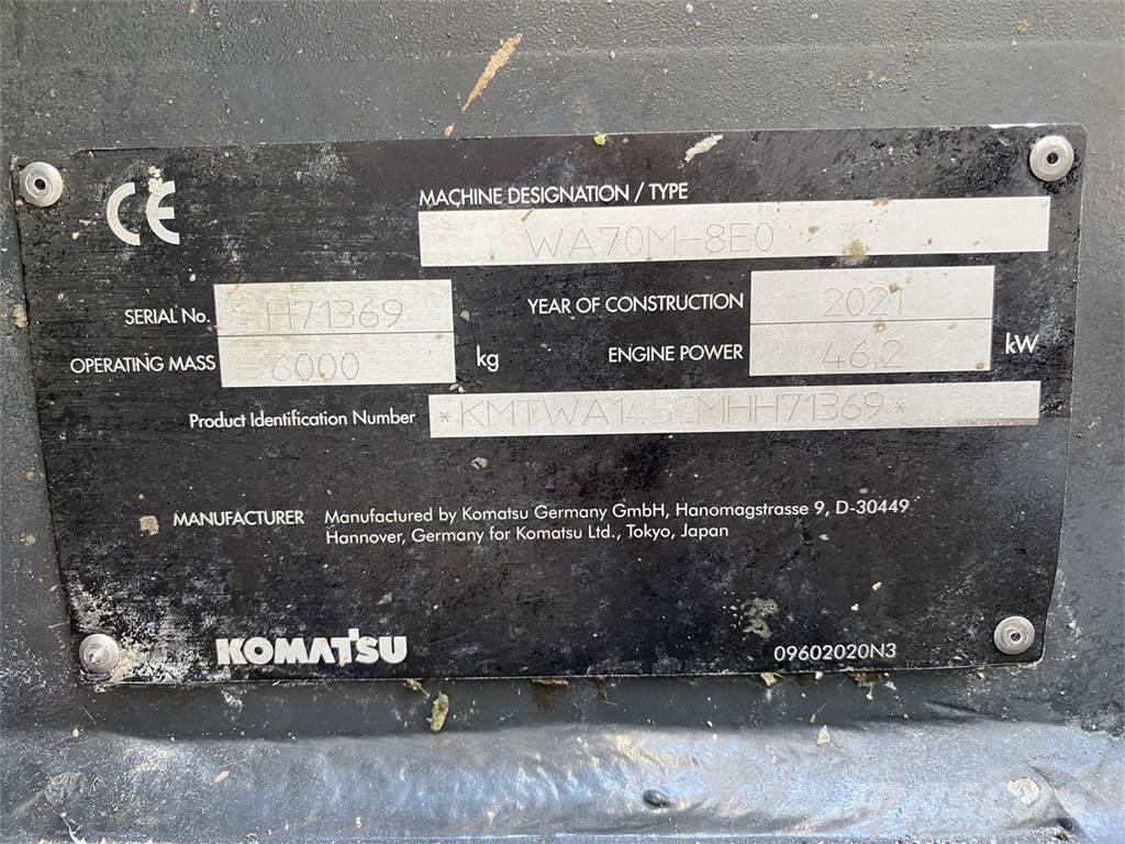 Komatsu WA70M-8EO Многофункциональные сельскохозяйственные погрузчики