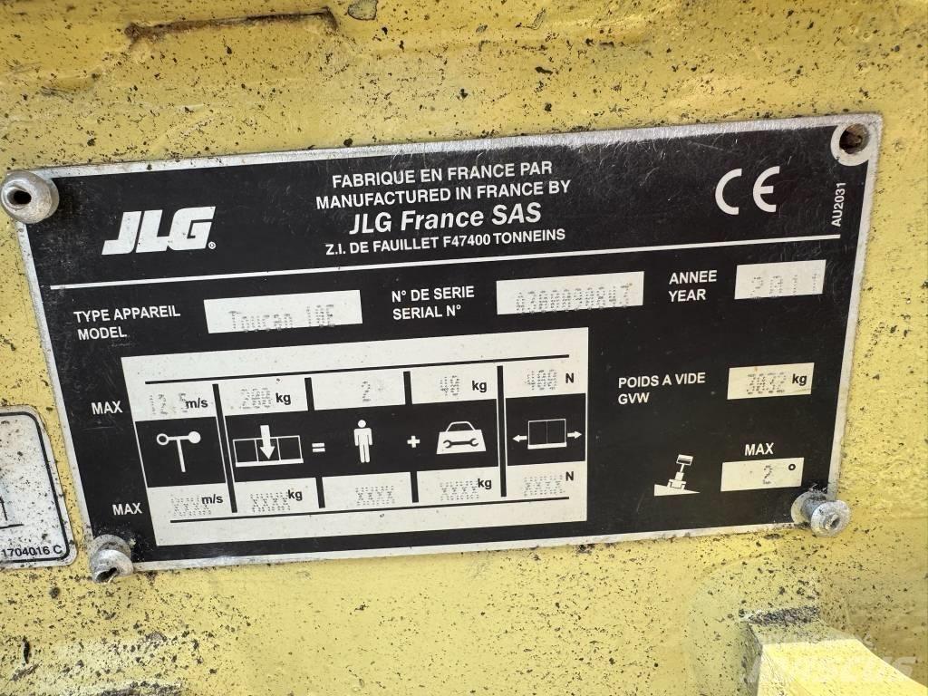 JLG Toucan 10 E Вертикальные мачтовые подъемники