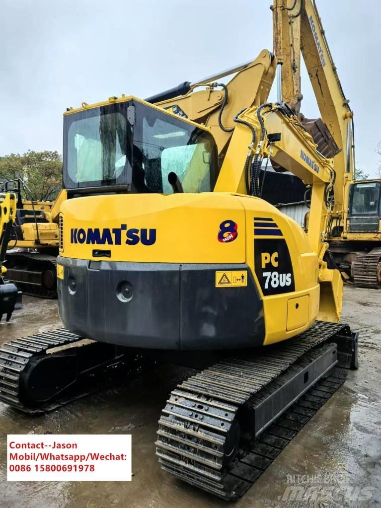 Komatsu PC 78 US-8 Малые экскаваторы 7т-12т