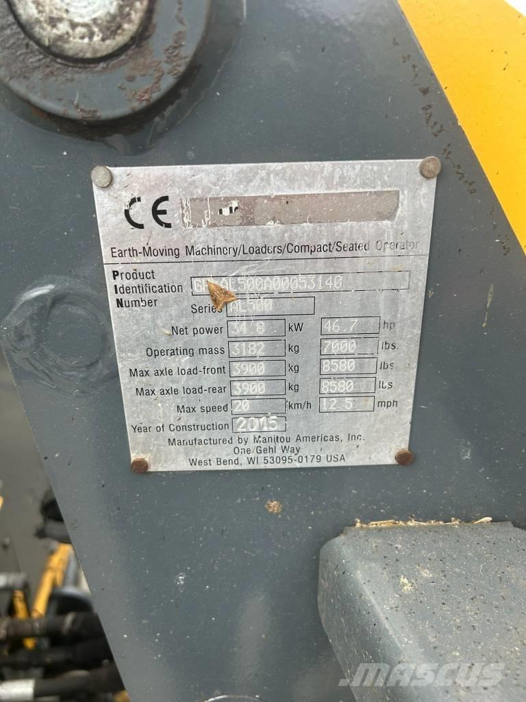 Mustang AL 506 Cab Многофункциональные сельскохозяйственные погрузчики