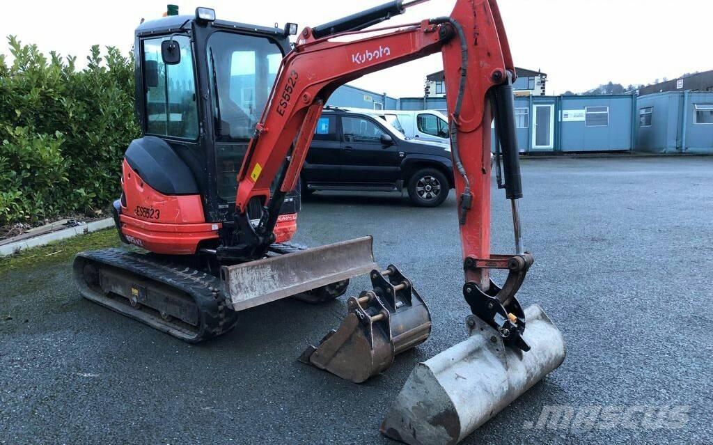 Kubota u25 U25 Мини-экскаваторы