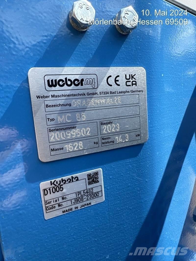 Weber MC85 Дорожные катки