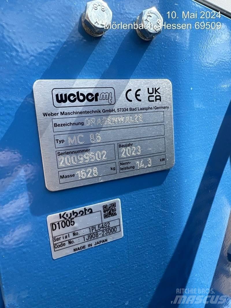 Weber MC85 Дорожные катки