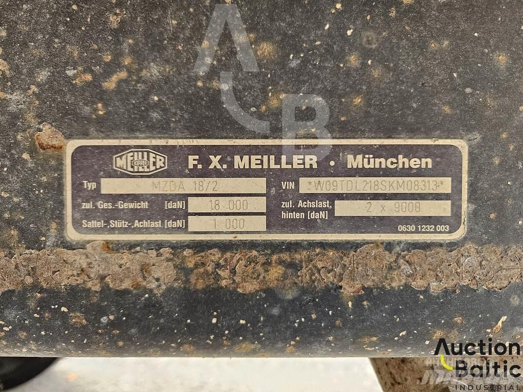 Meiller MZDA 18/2 Тентованные полуприцепы