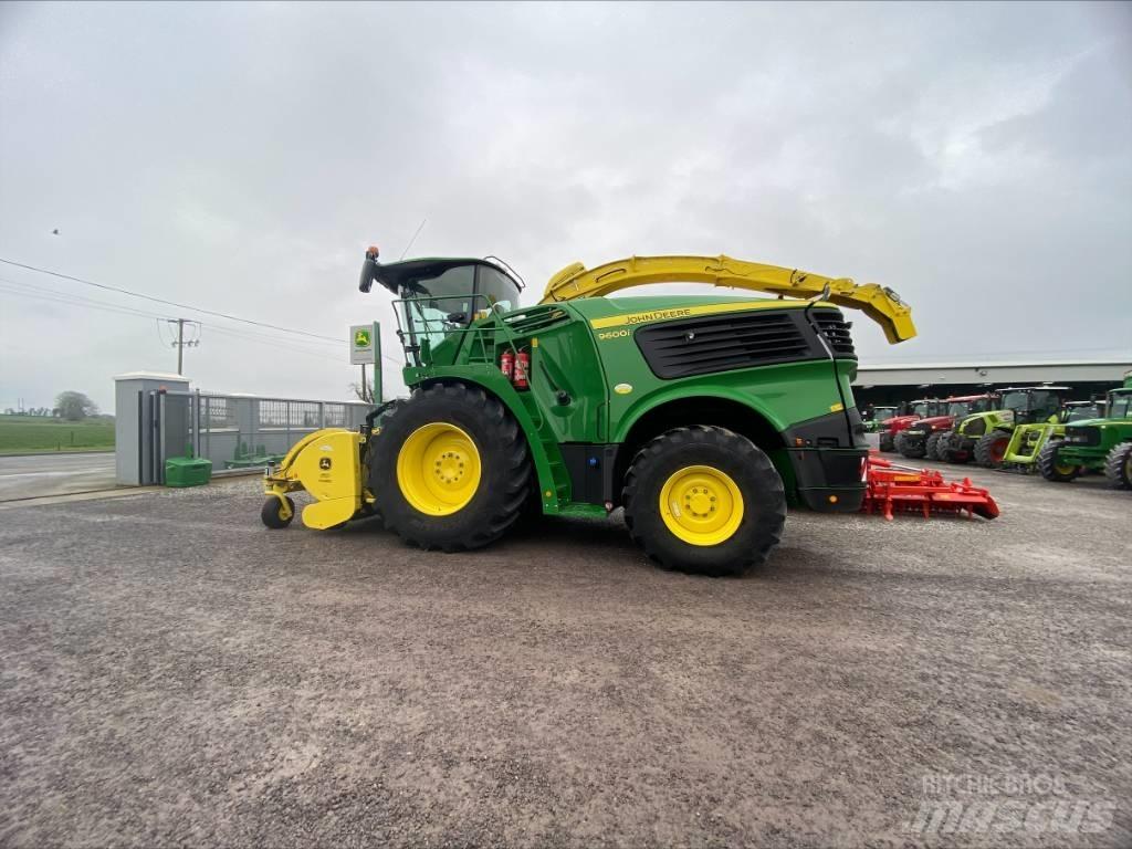 John Deere 9600 Прицепные кормоуборочные комбайны