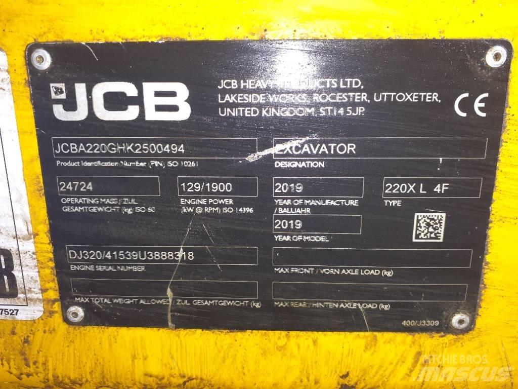 JCB 220X LC Гусеничные экскаваторы