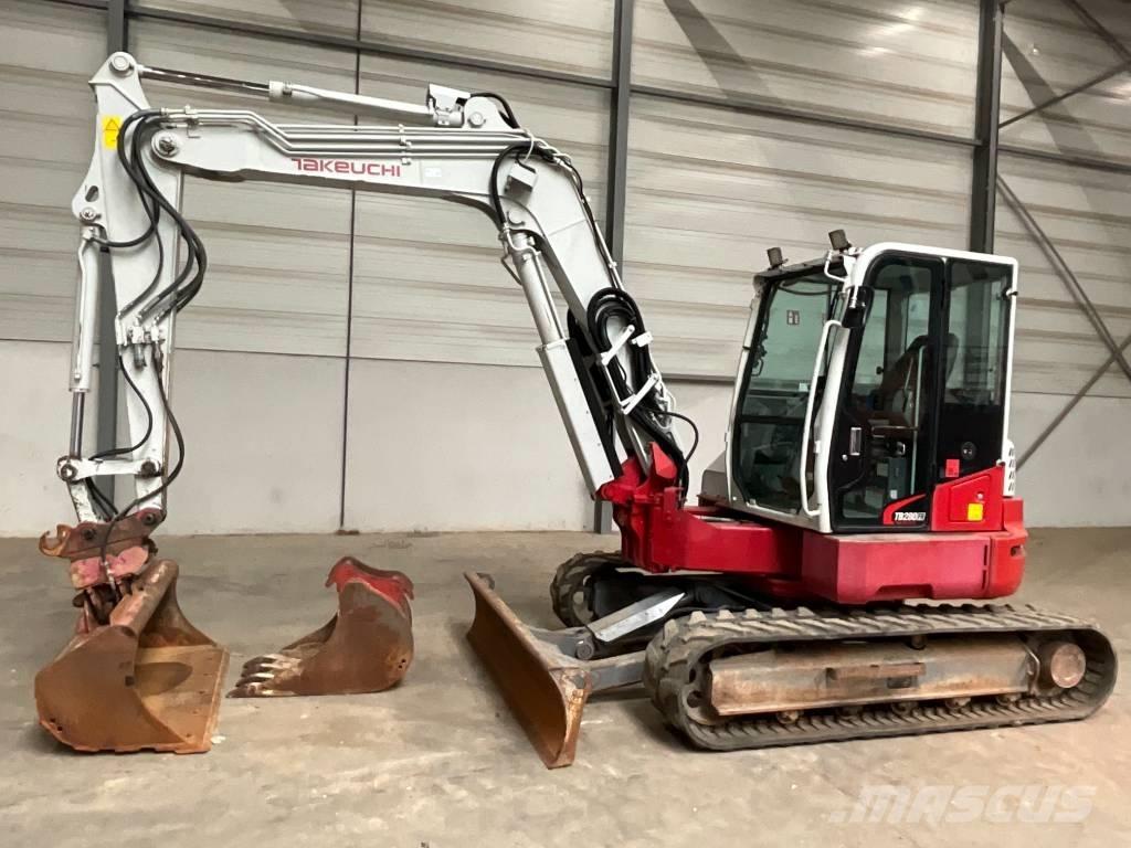 Takeuchi TB 280 FR Малые экскаваторы 7т-12т