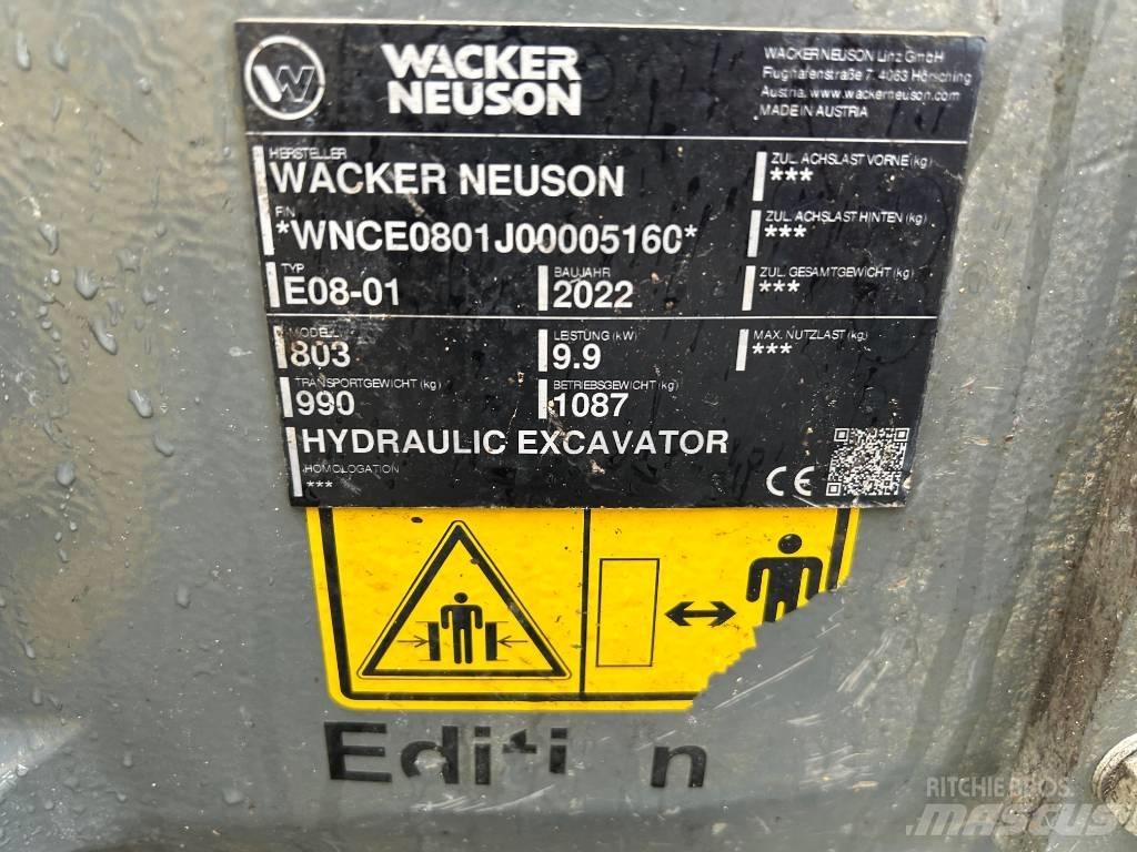 Wacker Neuson 803 Гусеничные экскаваторы