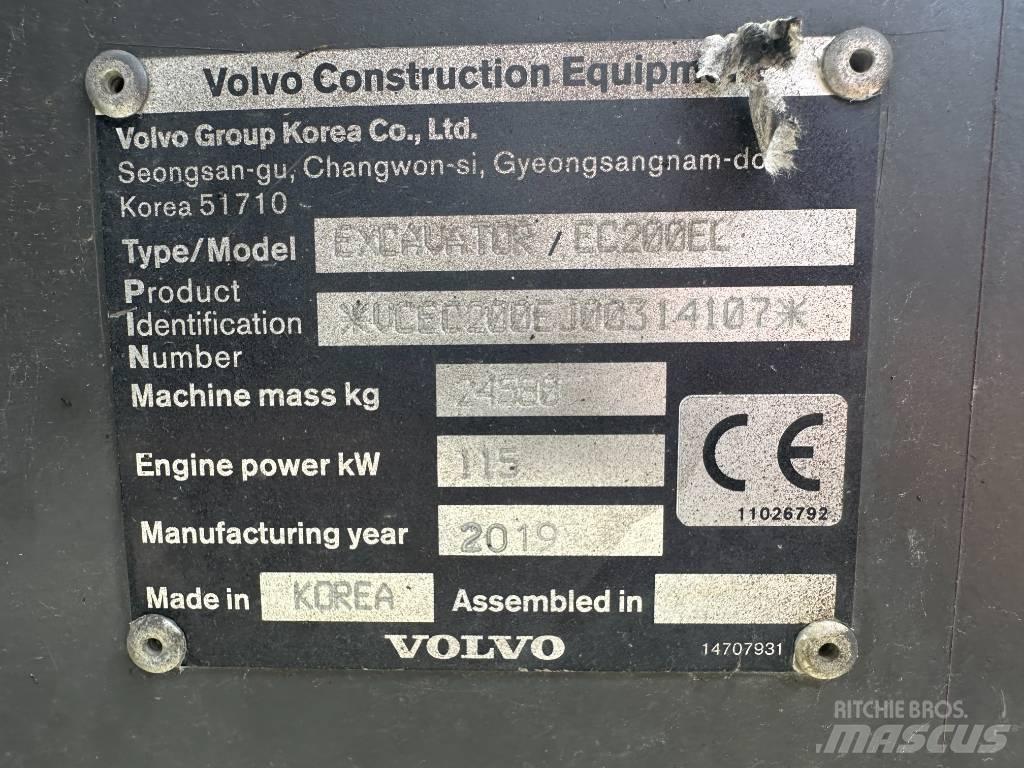 Volvo EC 200 EL Гусеничные экскаваторы