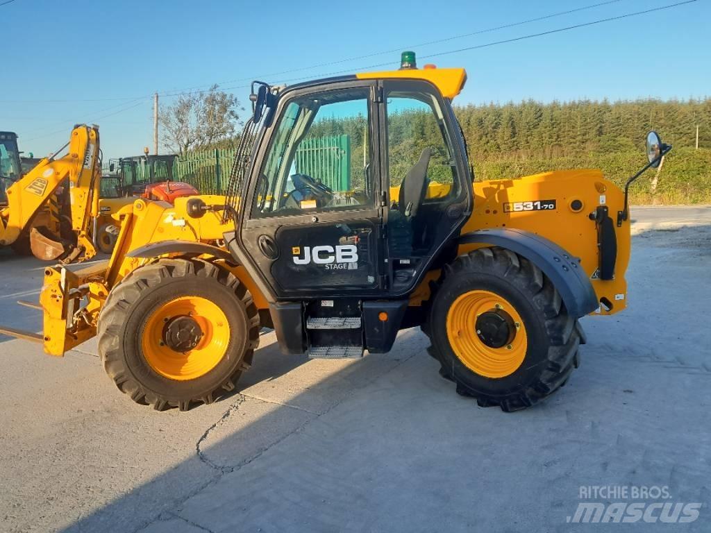 JCB 531-70 Сельскохозяйственные телескопические погрузчики