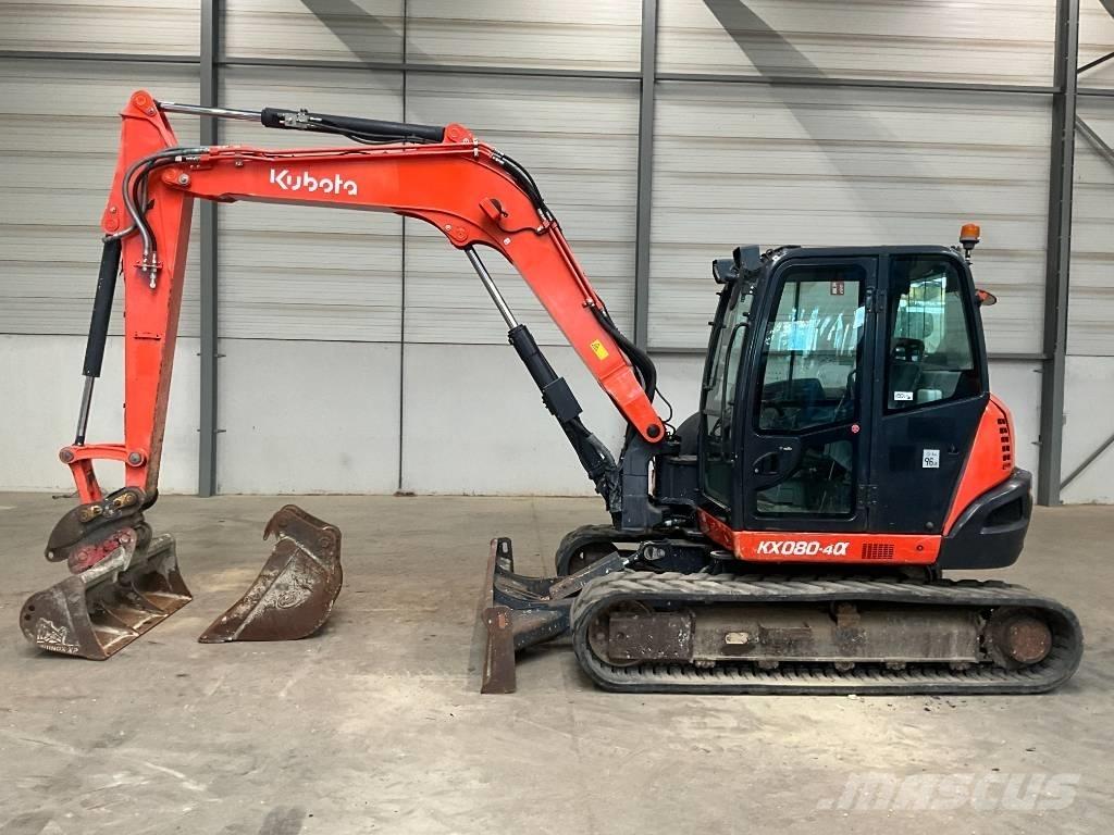 Kubota KX 080-4 A Малые экскаваторы 7т-12т