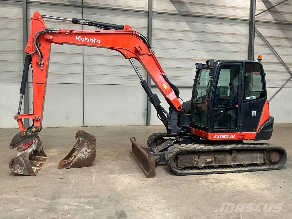 Kubota KX 080-4 A Малые экскаваторы 7т-12т