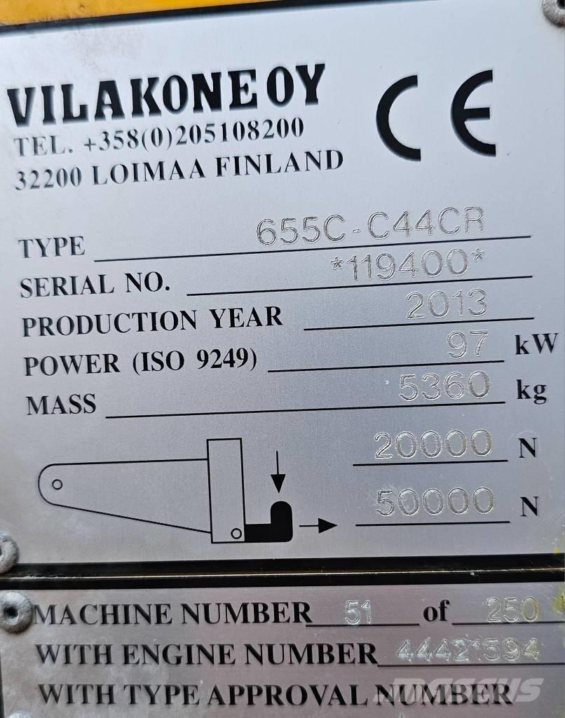 Wille 655 C Колёсные экскаваторы